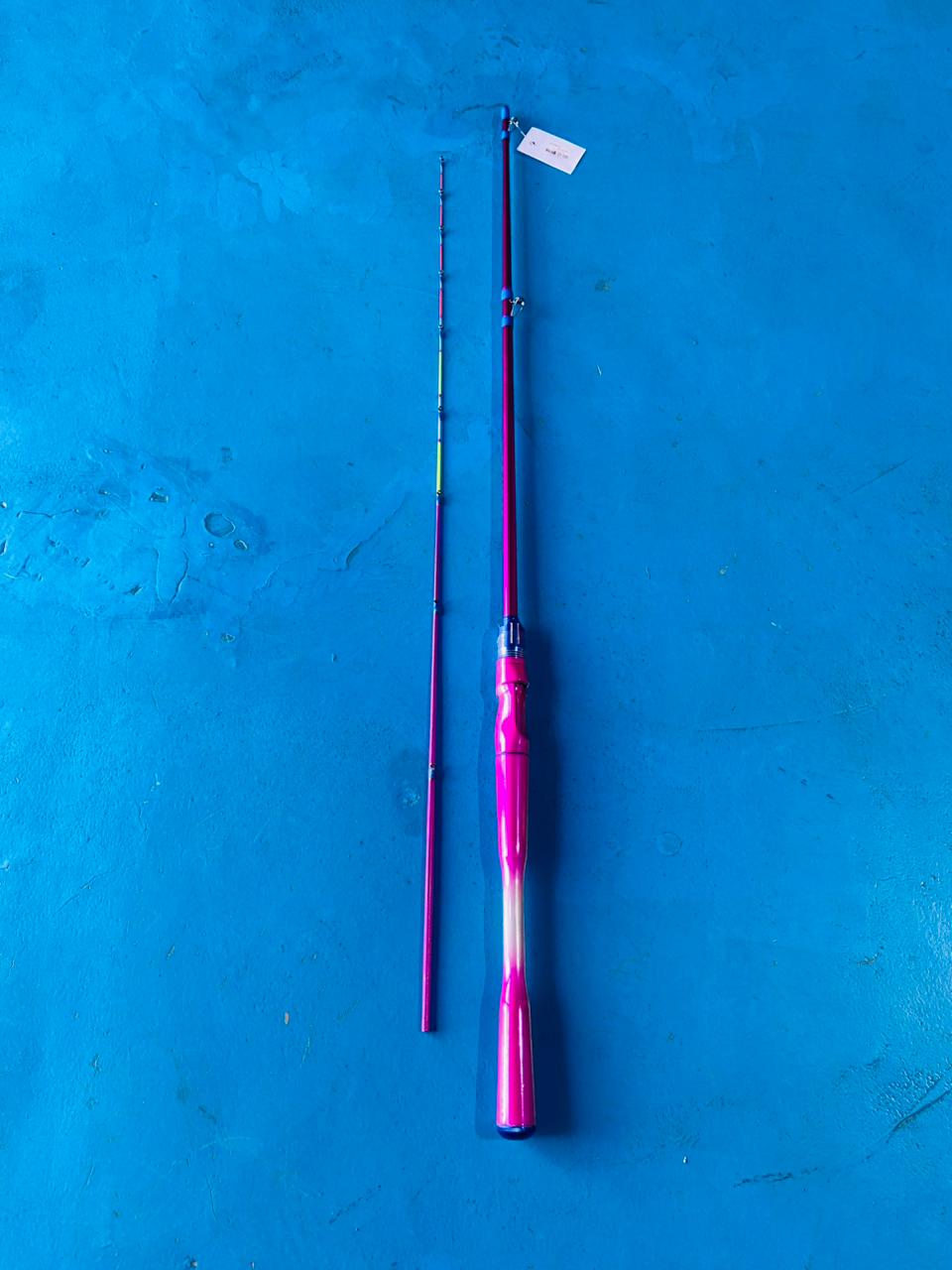 CRUZAR PINK SPINNING ROD 1.8M CW- 5-20G