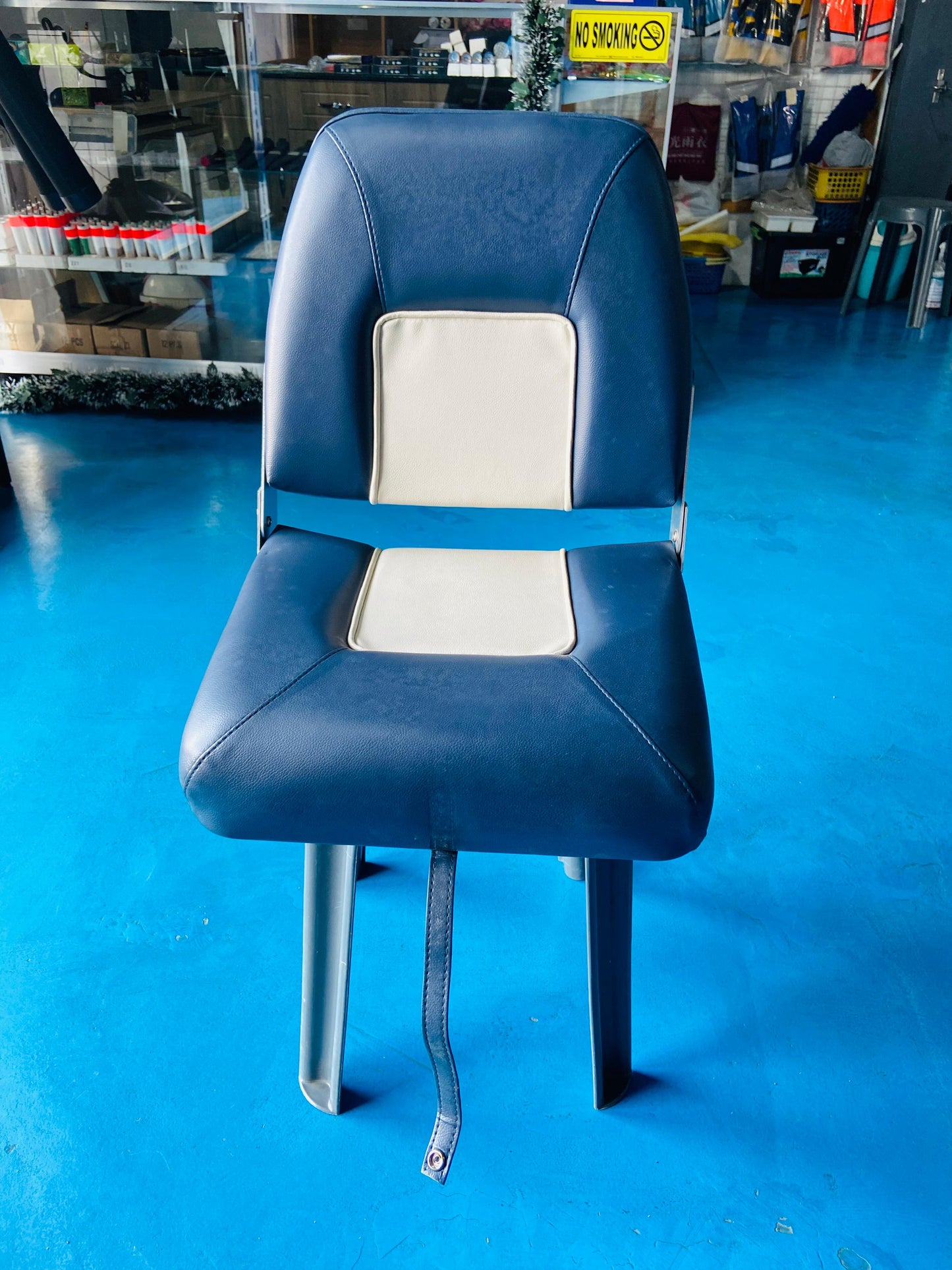 SINGLE CHAIR BLUE