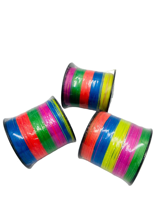 Siechi Braidedline Multicolor 300m and 500m