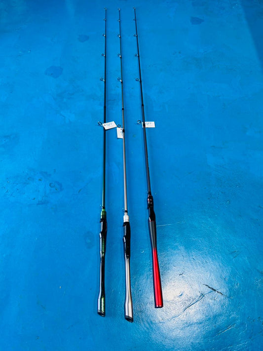 SHIMANO SPINNING ROD  1.8M LINE WT: 8-15 LURE WT: 10-30G