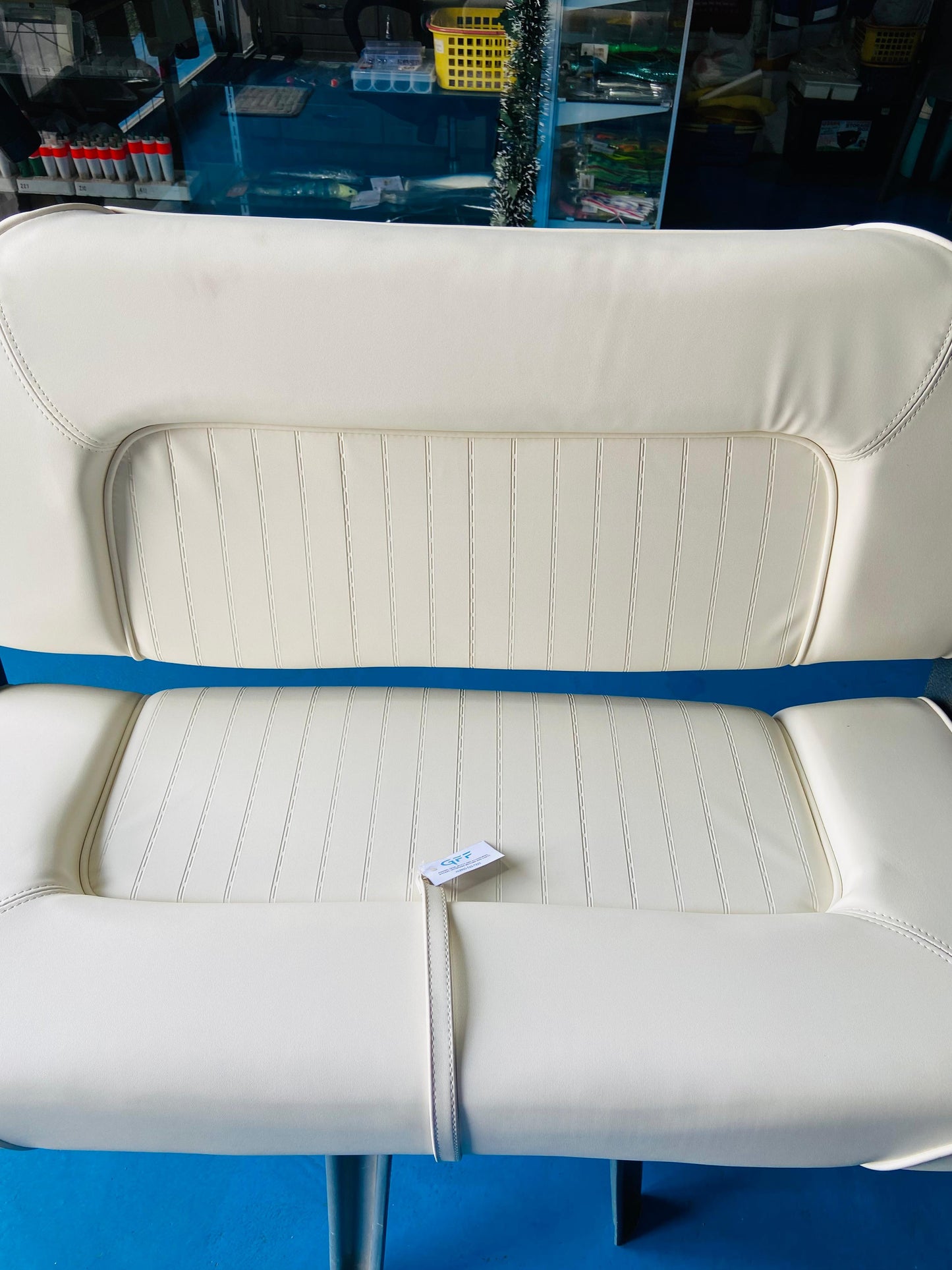 ALL WHITE BENCH SEAT ASM18021