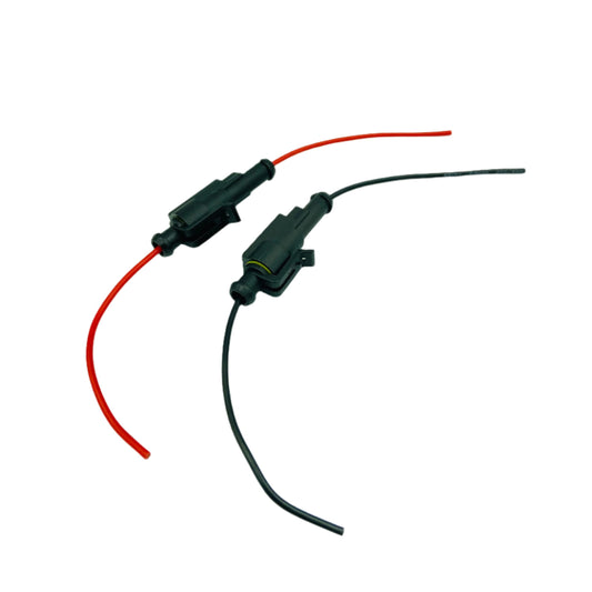 WATERPROOF WIRE CONNECTOR BLACK AND RED