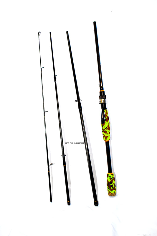 4-piece Medium Cemreo Fishing Rod 2.1m