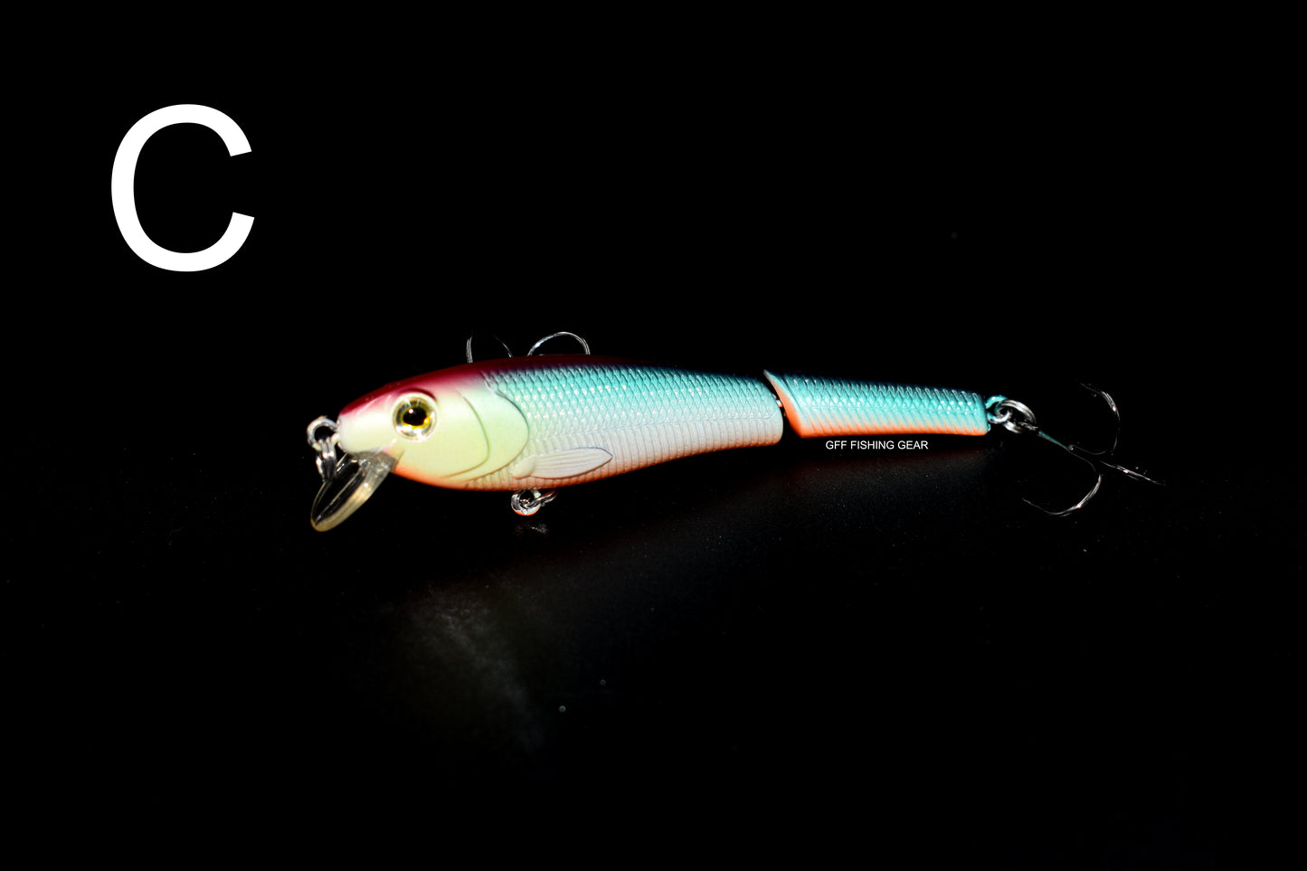 Jointed Diving Fishing Lure 9.3g/100mm #106