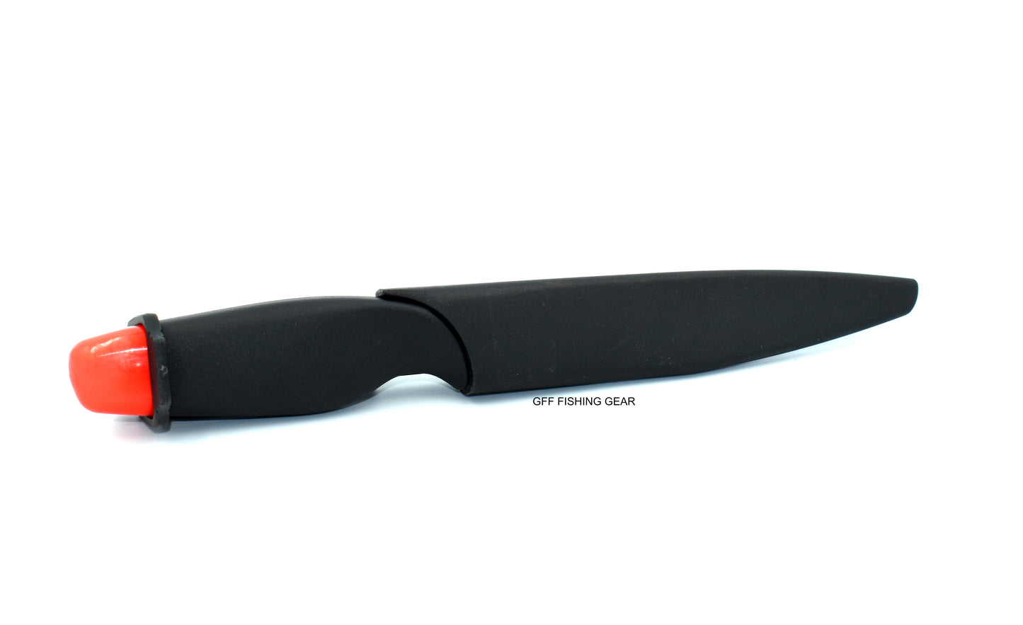 Stainless Steel Fishing Knife with Scabbard TPR Handle