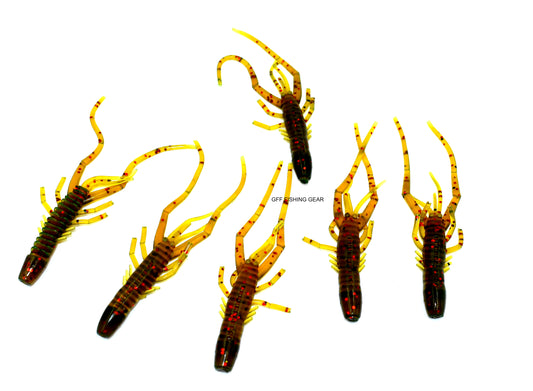 Soft bait 8cm 6 pieces/pack #135