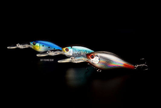 Bass Land Floating Diving Fishing Lure #010