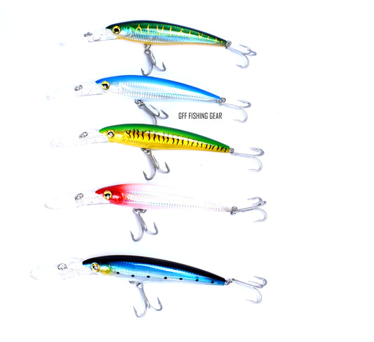 Honoreal Deep Diving Floating Fishing Lure #008