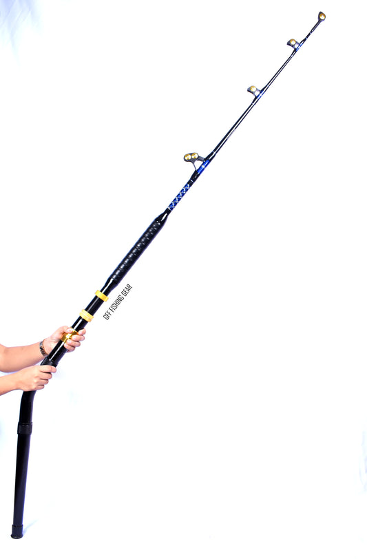 Xcaliber Marine Goliath Series XMGS801301B6 Solid Trolling Fishing Rod Line: 80-130lb