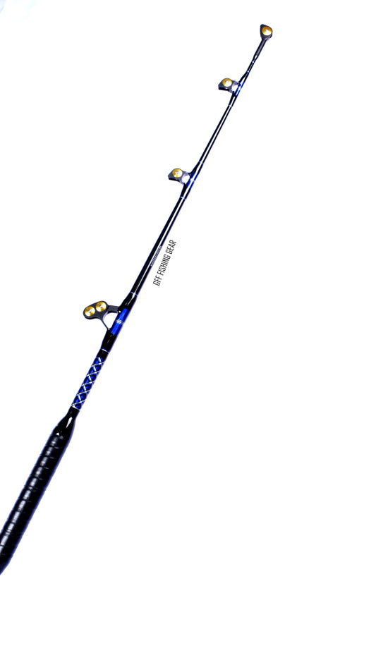 Xcaliber Marine Goliath Series XMGS801301B6 Solid Trolling Fishing Rod Line: 80-130lb