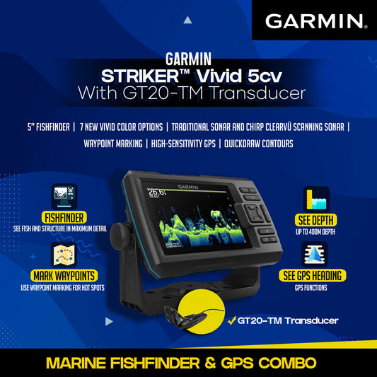 GARMIN STRIKER™ Vivid 5cvWith GT20-TM Transducer