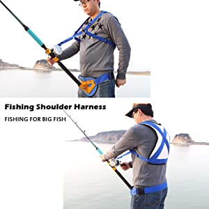 Adjustable Fishing Shoulder Harness