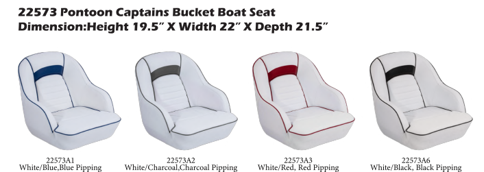 22573 Captains Bucket Boat Seats