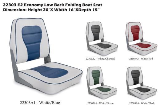 22303 E2 Folding Boat Seat