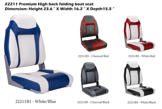 22211 Folding Boat Seat