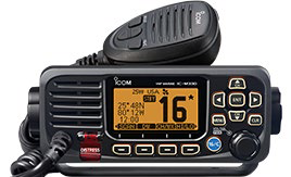 VHF Radio with 4ft Antenna and cable