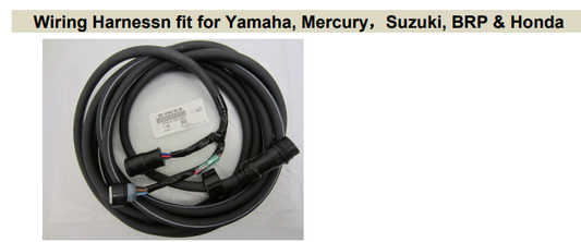 Wiring Harness for Yamaha, Mercury Suzuki, BRP & Honda